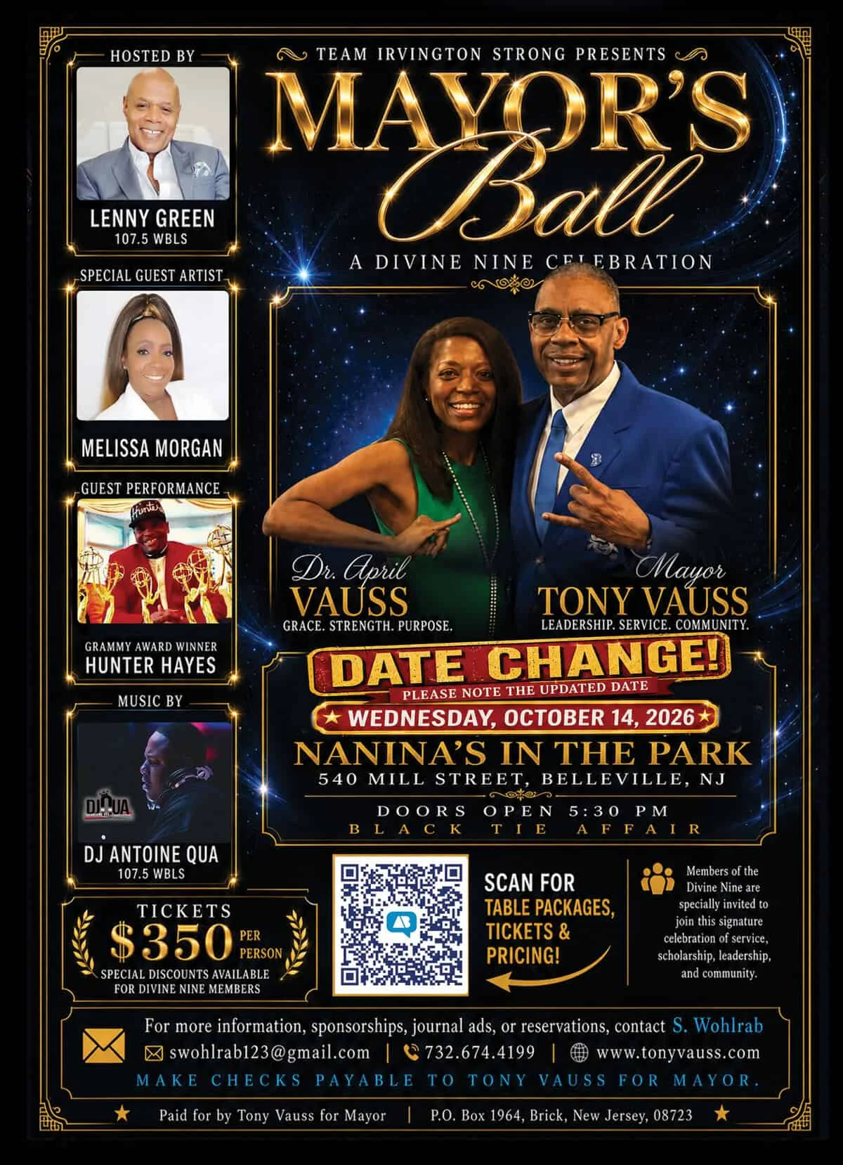 Mayor’s Ball event announcement